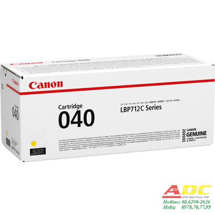 Mực in Canon 040 Yellow Toner Cartridge (EP-040Y)